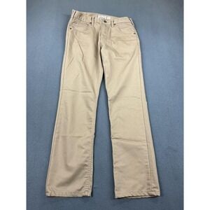 Patagonia Jeans Mens 30x32 Beige Straight Fit Organic Cotton‎ Denim Workwear
